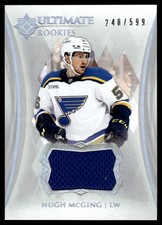 2023-24 UD Ultimate Collection Jersey Parallel Rookies Hugh McGing RC 248/599