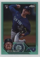2023 Topps Chrome Update Aqua Refractor 26/199 Bryce Miller #USC131 04cw