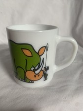 Vintage Retro Arcopal France Milch kleine Gla...