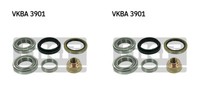 SKF 2X Radnabe Radlagersatz Vorne FüR Chevrolet Matiz Spark Daewoo M200 M250