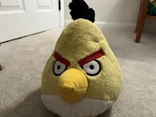 Angry Birds Chuck Yellow Bird Plush 2010 decent condition