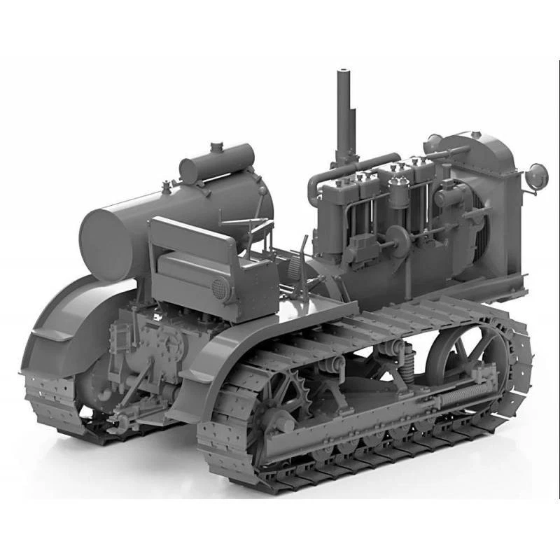 Modello Thunder Chtz S60 Stalinetz 35400 1/35 Maquette Carro Armato Pr - Immagine 4 di 4