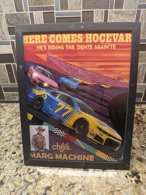Carson Hocevar Darlington throwback poster framed