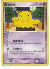 Drowzee 32/112 Pokemon RG FireRed & LeafGreen NM/M on eBay