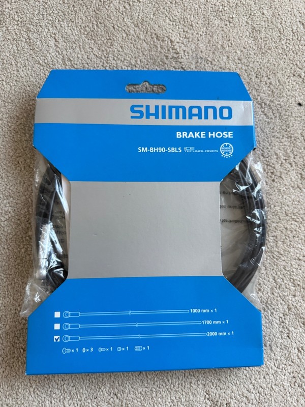 Shimano Saint XT Brake Hose 2000mm SM-BH90-SBLS New. FAST DISPATCH