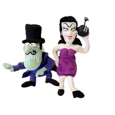 Stuffins 1999 Adventures Rocky & Bullwinkle Snidely Whiplash and Natasha EUC