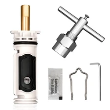 Replacement Cartridge for 1222 with Puller & Retainer Clip, Tub and Shower Re...