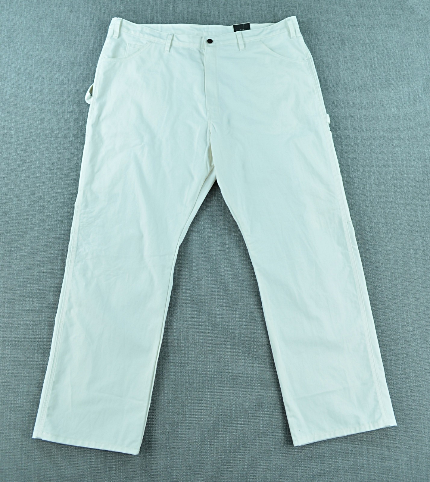 's 44x32 White Utility Carpenter Relaxed Fit Pants Nwt