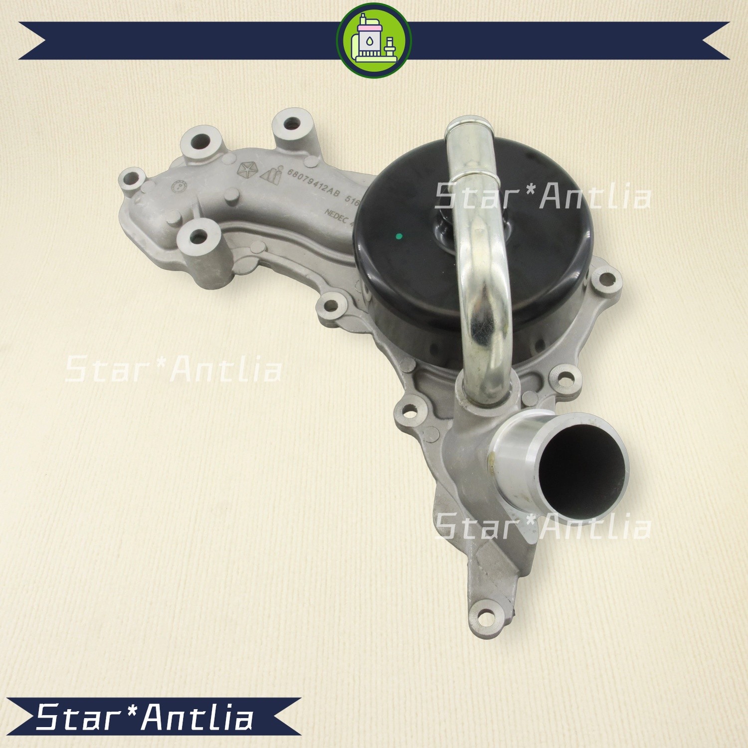 Maserati Ghibli 2017 Water pump with housing P/N 297912