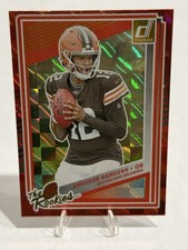 2025 Panini Donruss - The Rookies Shedeur Sanders Browns #5 Red