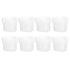 8 PEZZI Supporto per Piante Acquario in Plastica PP per Uso Acquatico a Lungo Te