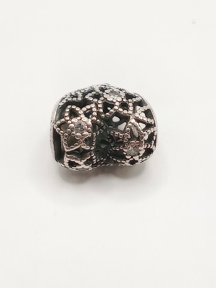 charm pandora originali s925 Ale X Bracciale Ciondolo Cuore Filigrana Zirconi - Immagine 2 di 3