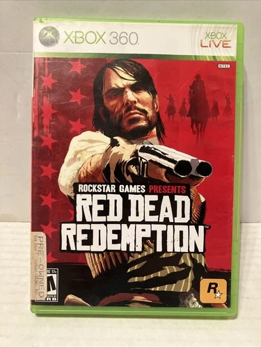 Red Dead Redemption (Microsoft Xbox 360, 2010) No Map, No Manual Tested