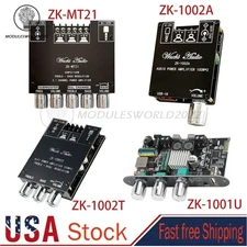 ZK-MT21 ZK1001U 2.1Channel Bluetooth Audio Power Amplifier Board Bass Subwoofer