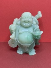 Laughing Buddah Jade 3.5&rdquo; Figurine