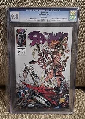 アメコミリーフ Spawn #356 CGC 9.8 SPAWN #9 CGC 9.8 WP 1st ANGELA Modern Age IMAGE COMICS 1993 Todd