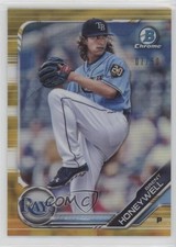 2019 Bowman Chrome Prospects Gold Refractor 7/50 Brent Honeywell #BCP-88 02d2
