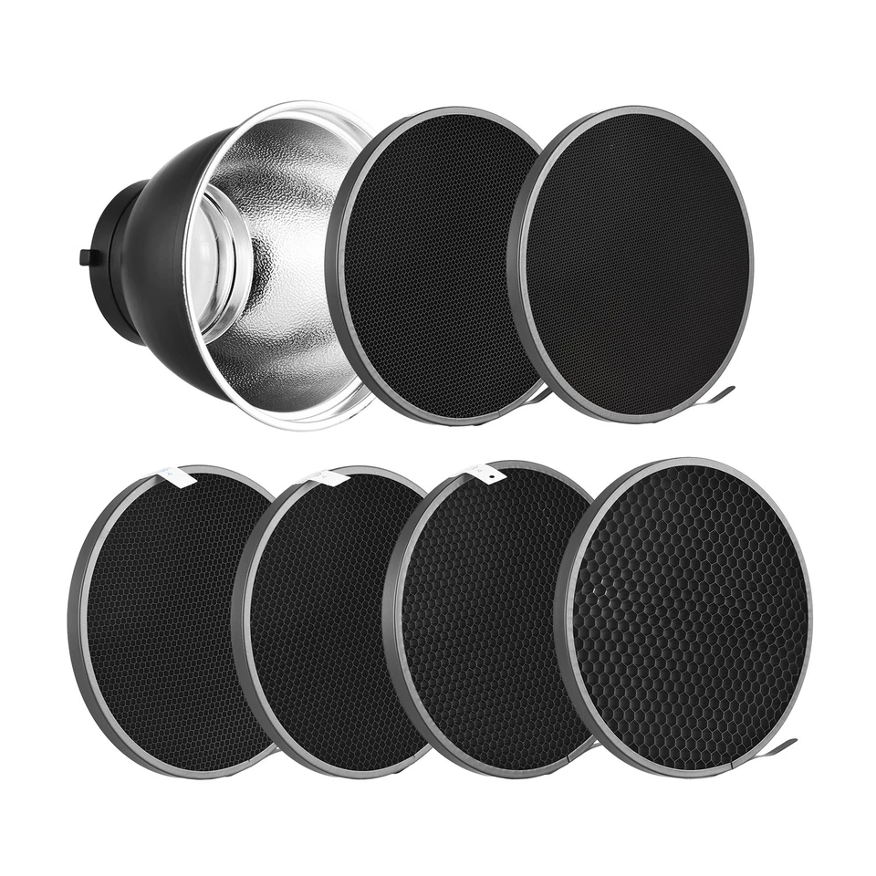 7 Inch Reflective Grid Kit For Professional Studio Lighting - Image 2 of 4