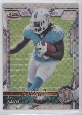 2015 Topps Chrome Rookies Retail X-Fractor Jay Ajayi #120 Rookie RC 0d6q