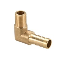"Messing Barb Rohr 90 Grad Ellbogen 8Mm Stachel X 1/8\" G Stecker Pfeife"
