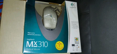 NEW Logitech Mx310 Optical Mouse Universal Scroll PC USB Windows