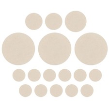 17 Pcs Clarinet Hole Pad Useful Accessories Replacement Mat Parts