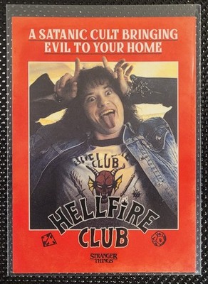 2023 Zerocool Stranger Things Season 4 Coming Soon!  #CS-3 Hellfire Club -