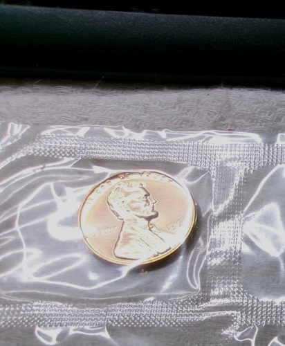 1962 P Lincoln  Cent in Original US Mint Proof Cello