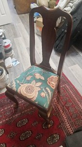 Solid Mahogany Chair Set of 6 (Henkel Harris style 109 S)