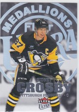 2023/24 FLEER ULTRA..SIDNEY CROSBY..MEDALLIONS..CARD # M-50..PENGUINS