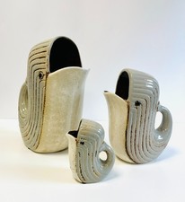 Ceramic Whale Jug with Handle Kitchen Crockery Table Decorative Fish Shaped Jug