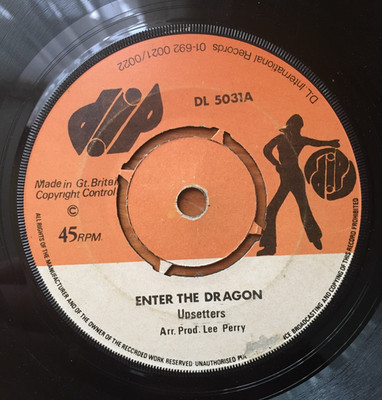 UPSETTERS.   ENTER THE DRAGON / LADY LADY. JOY  WHITE