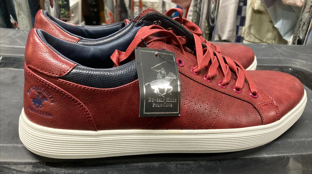 beverly hills polo club shoes red