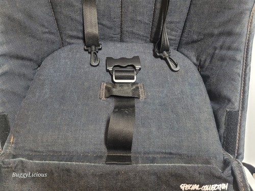 Bugaboo Cameleon 1 2 Seat Fabric Denim Blue 007 Replacement Part - Picture 6 of 11