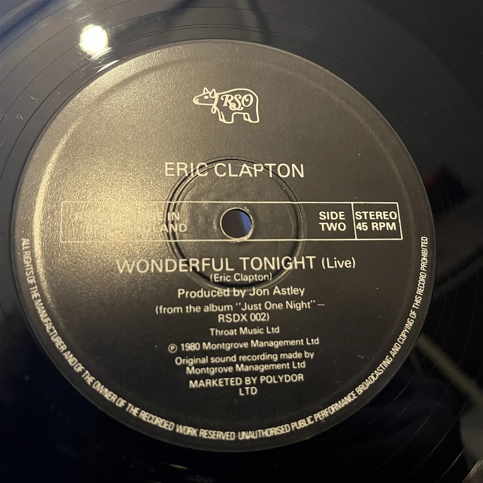 [ROCK/POP]~VG+ 12"~DEREK & The DOMINOES~ERIC CLAPTON~Layla~Wonderful Tonight~UK~ - Image 4 of 4