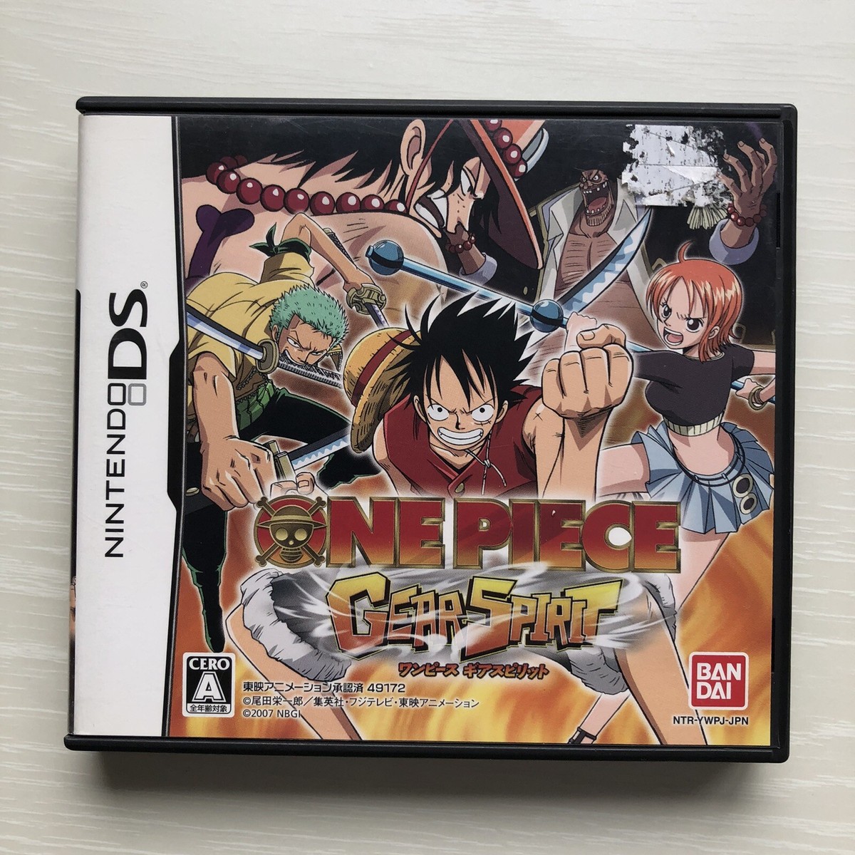 Nintendo DS i 任天堂DS ソフト　　ワンピース ONE PIECE DS 3DS 6 set Japan Nintendo GIGANT BATTLE CEAR