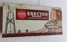 1959 Gilbert Erector 10042 Automatic Radar Scope Set Vintage SELLING AS IS1959