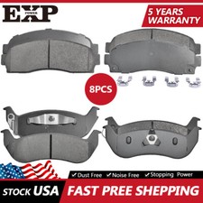 For 2010 2011 Ford Ranger Front and Rear Ceramic Brake Pads XLT XL Sport Base