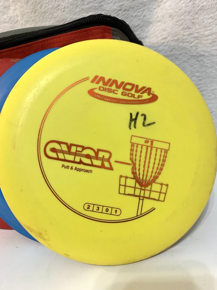 Disc Golf Disc Lot Innova Discraft Starter Set With DVD And Bag - Image 2 of 4