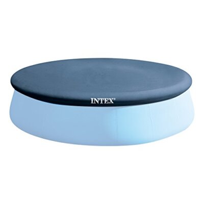 Intex Abdeckplane 28023, für Easy Set Pools, 457 cm, dunkelblau