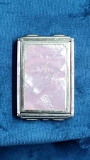 Rare Color, Vintage, "Kamra Pac" By Girey, Lavender Compact