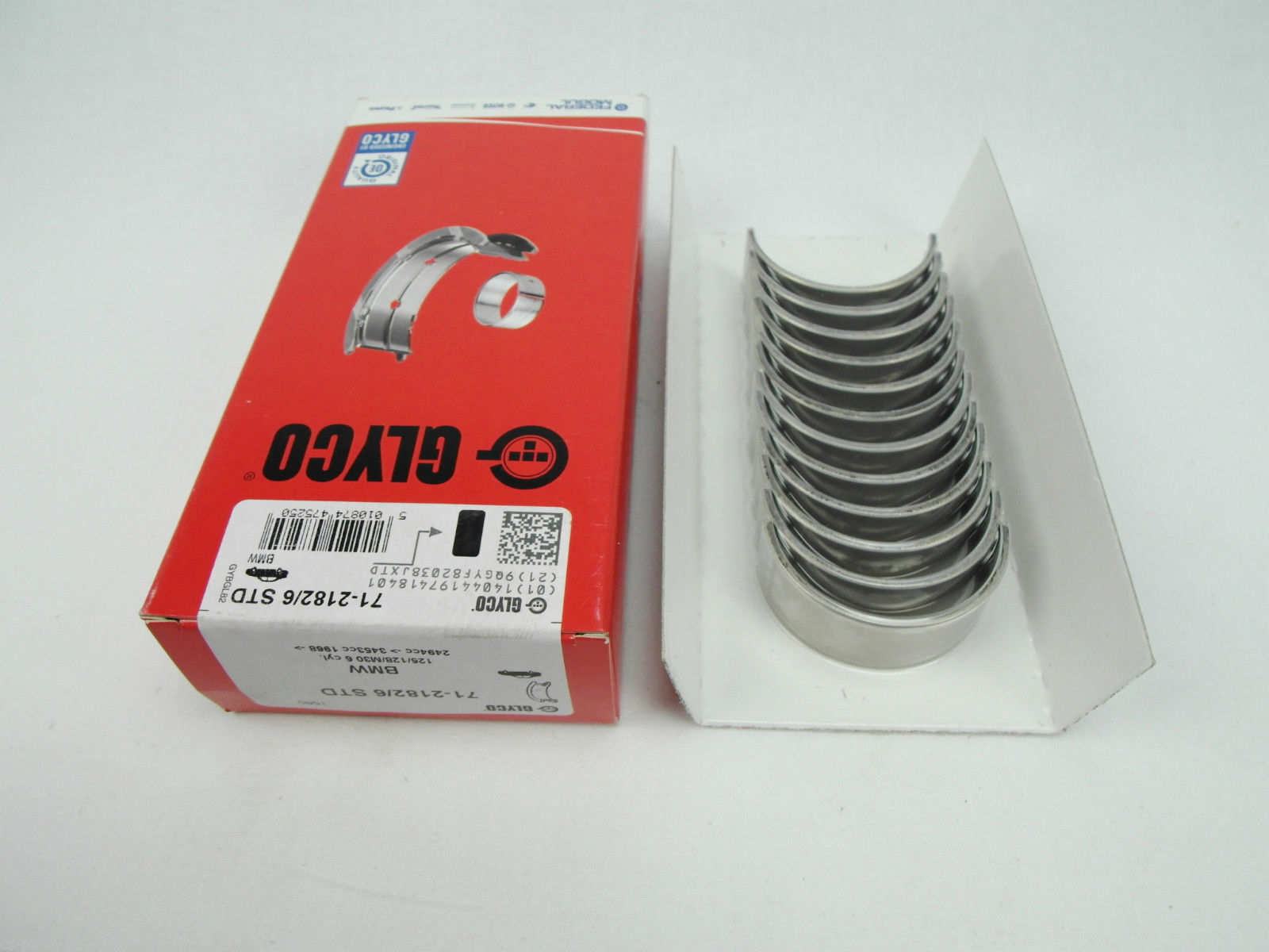 Connecting Rod Bearing Set GLYCO BMW 6 Cyl. M30 E3 E9 E12 E23 E24 E28 E32 E34