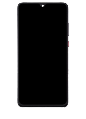 LCD Assembly With Frame Compatible Huawei Mate 20 Refurbished - Twilight Black