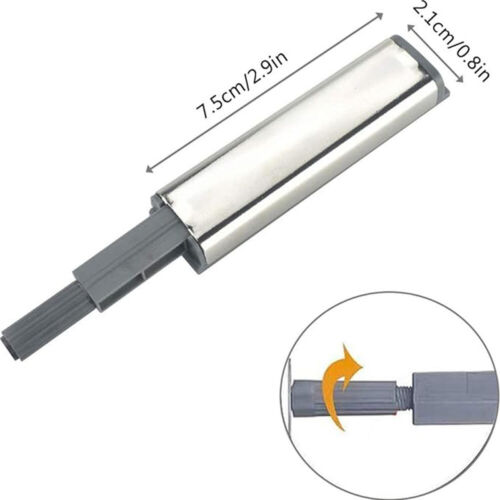10 Stück Push to Open Schrank Tür Magnetschnäpper Drucktüröffner Möbelmagnet Set - Bild 12 von 14