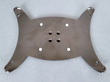 Atdec AC-AP-IP23 Adapter Plate for iPad 2,3,4 with 75x75mm VESA Support, Black