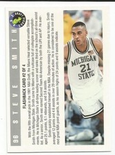 STEVE SMITH 1992 CLASSIC '91 FLASHBACK CARD NM-MT CONDITION