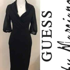 GUESS by Marciano Little Black Dress Marilyn S EUC