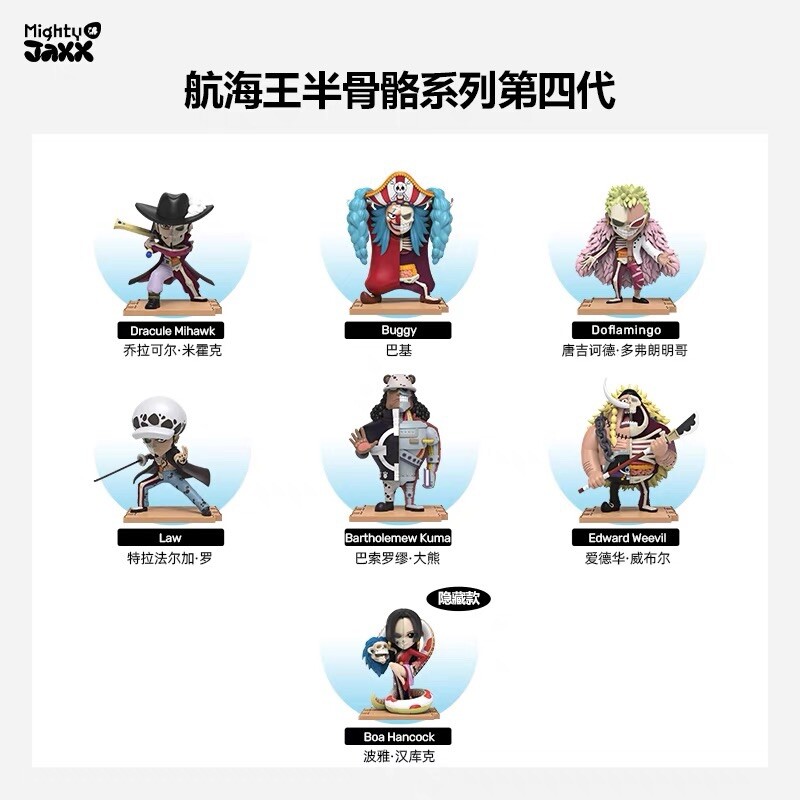 MightyJaxx Freeny's Hidden Dissectible One Piece Sealed 6 Pcs