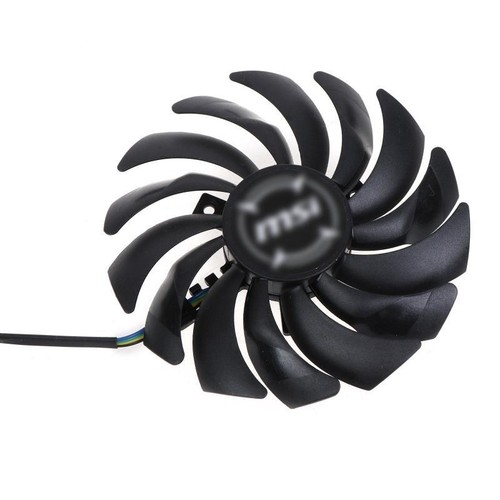 95MM PLD10010S12HHH 4Pin 12V 0.4A wentylator VGA Karta graficzna Chłodzenie do MSI GTX 1070 - Zdjęcie 4 z 7