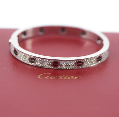Cartier Love Bracelet Diamond Clip 18cm③ 6.5